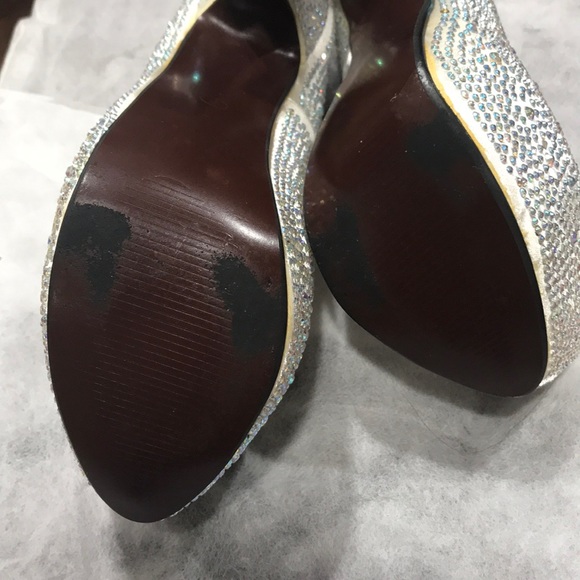 Rhinestone Platform High Heel Stiletto Pump - Picture 7 of 8